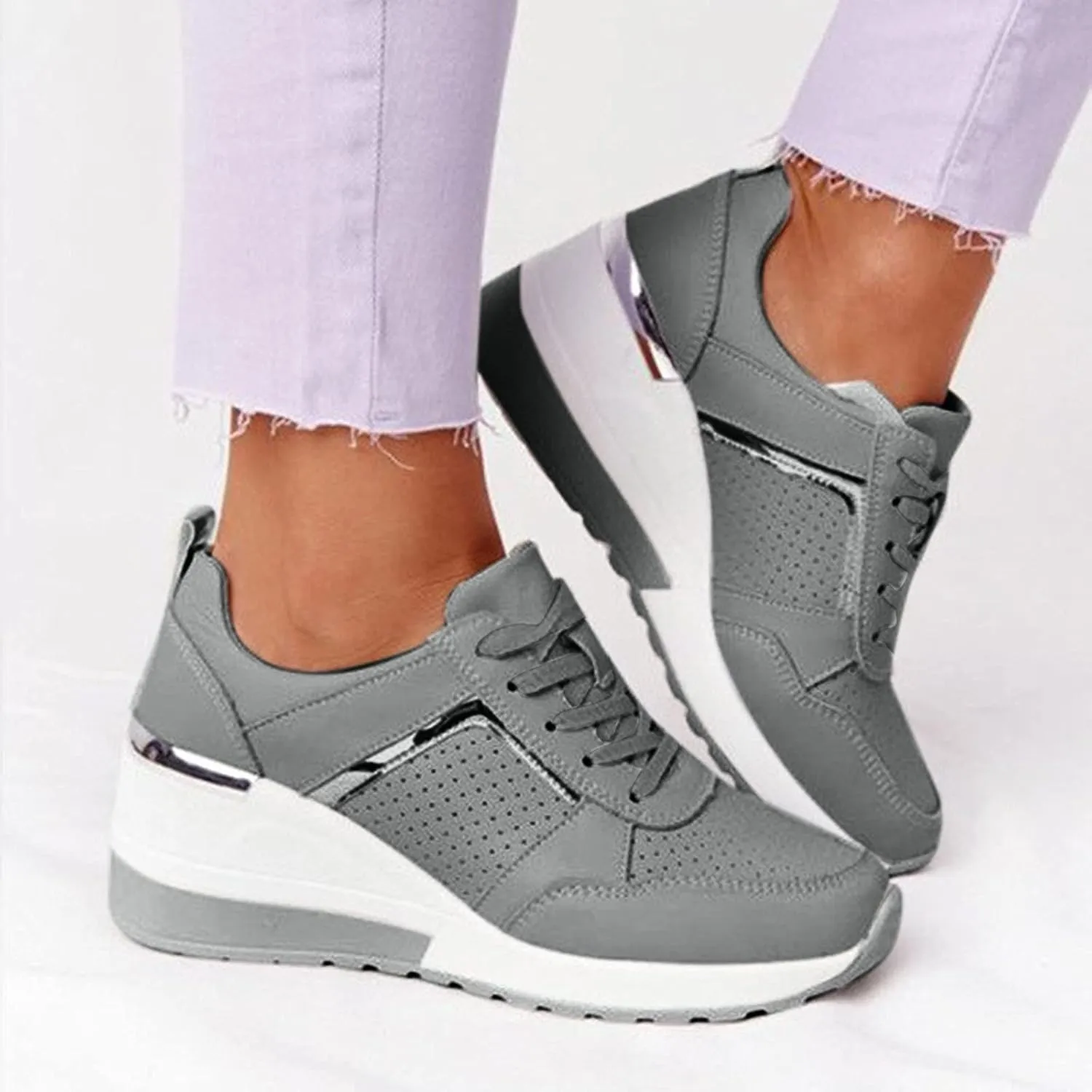 Womens Black Wide Toe Sneakers Zapatos Negros para Mujer De Vestir Elegantes Womens Slip On Shoes Wide Width Memory Foam Bowling Shoes Women Size 9 1/2 Tenis para Caminar De Mujer Comodos