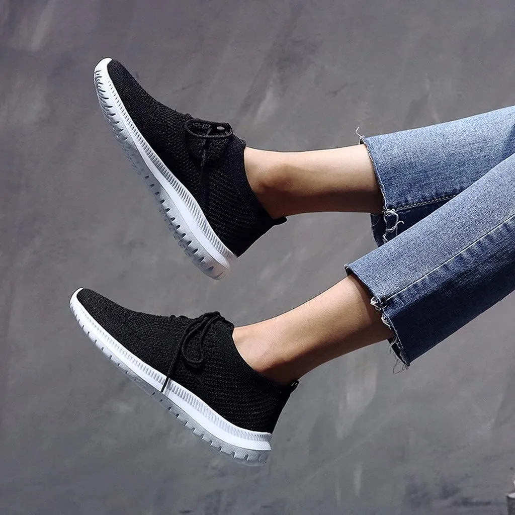 Women's Fashion Sport Breathable Mesh Platform Sneakers Slip On Tennis Shoes Women Size 11 Workout Shoes for Women Gym Arch Support Women's Sneakers Size 8 Slip On Fall Shoes for Women 2023 Slip Ons