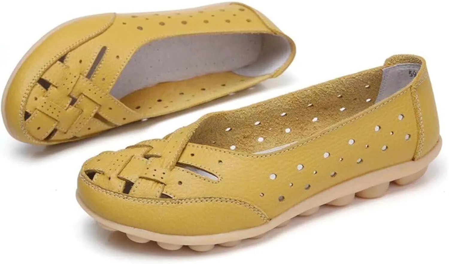 Women's Sandals Cowhide Leather Shoes Loafers Flats Sandals Orthopedic Loafers in Breathable Leather Cowhide Women's Comfortable Loafer Casual Fashion Flats Shoes 2025