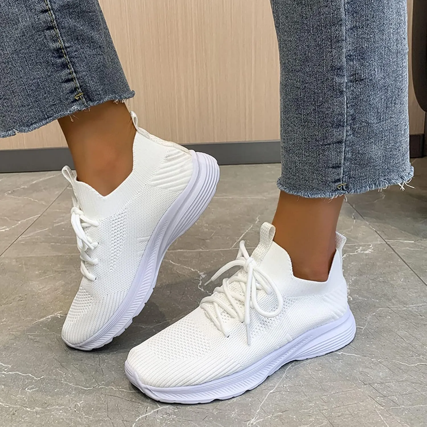 Womens Slip on Sneakers Cute Shoes for Teen Girls Women Lightweight Tennis Shoes Slip on Shoes Women Comfortable