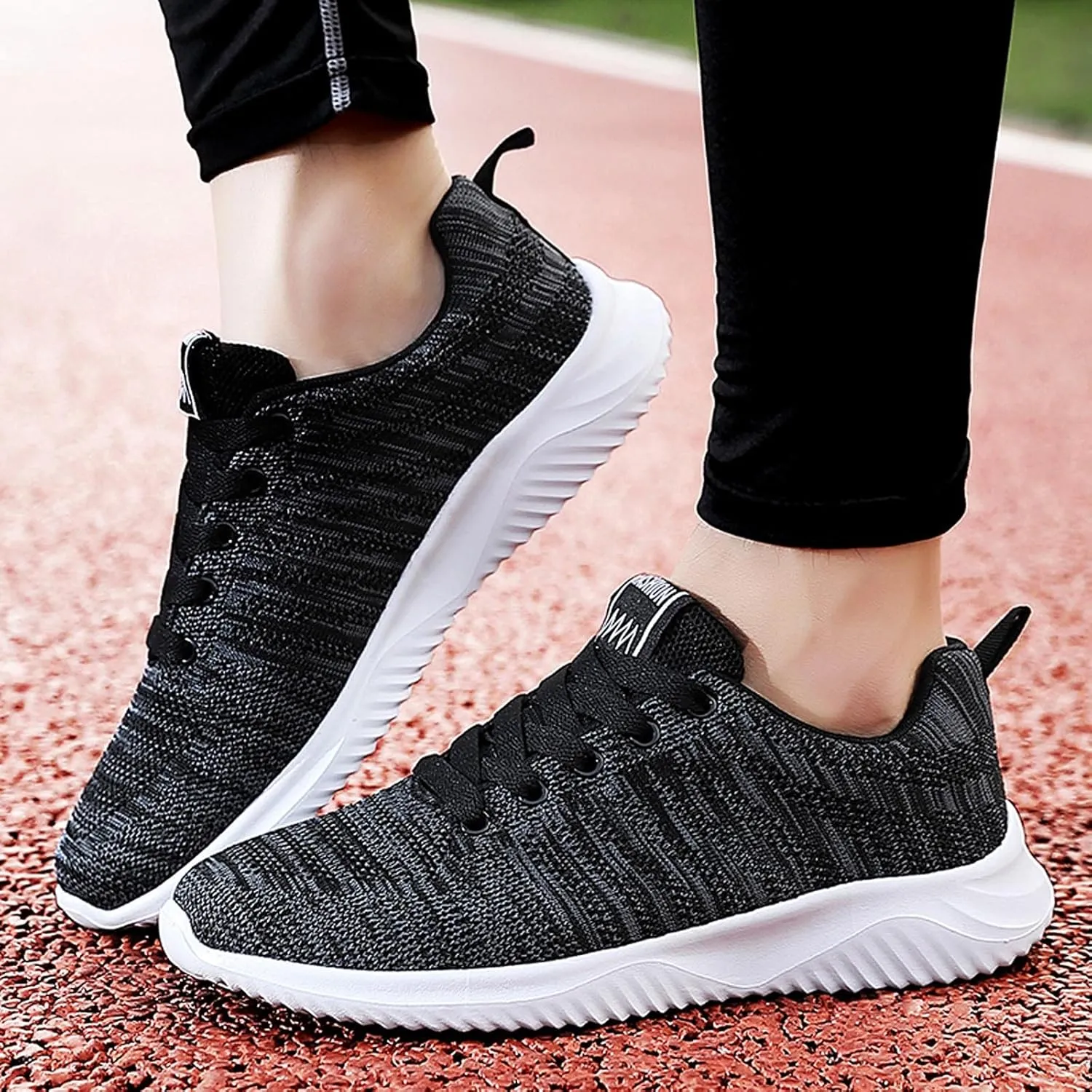 Womens Sneakers Black Sole Women's Wedge Sneakers High Heel Fashion Lightweight Walking Shoes Womens Wide Width Shoes Dressy Casual Running Shoes Womens Women's Non Slip Work Shoes Wide Width