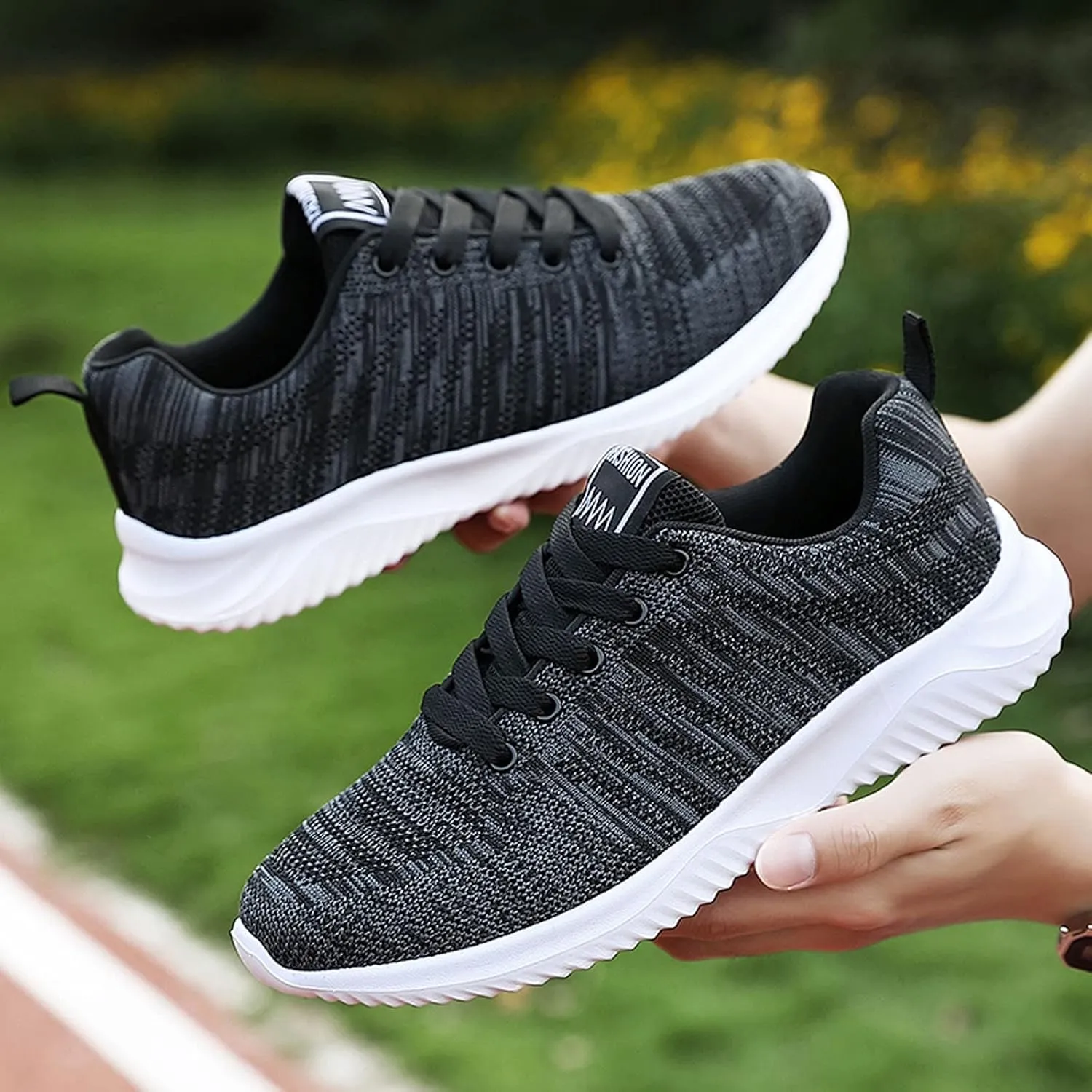 Womens Sneakers Black Sole Women's Wedge Sneakers High Heel Fashion Lightweight Walking Shoes Womens Wide Width Shoes Dressy Casual Running Shoes Womens Women's Non Slip Work Shoes Wide Width