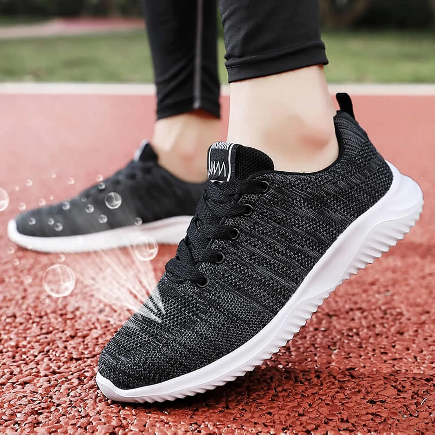 Womens Sneakers Black Sole Women's Wedge Sneakers High Heel Fashion Lightweight Walking Shoes Womens Wide Width Shoes Dressy Casual Running Shoes Womens Women's Non Slip Work Shoes Wide Width