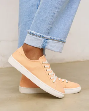 Womens_Sneakers_The Ibiza_Canvas Colors_Peach Fuzz Orange