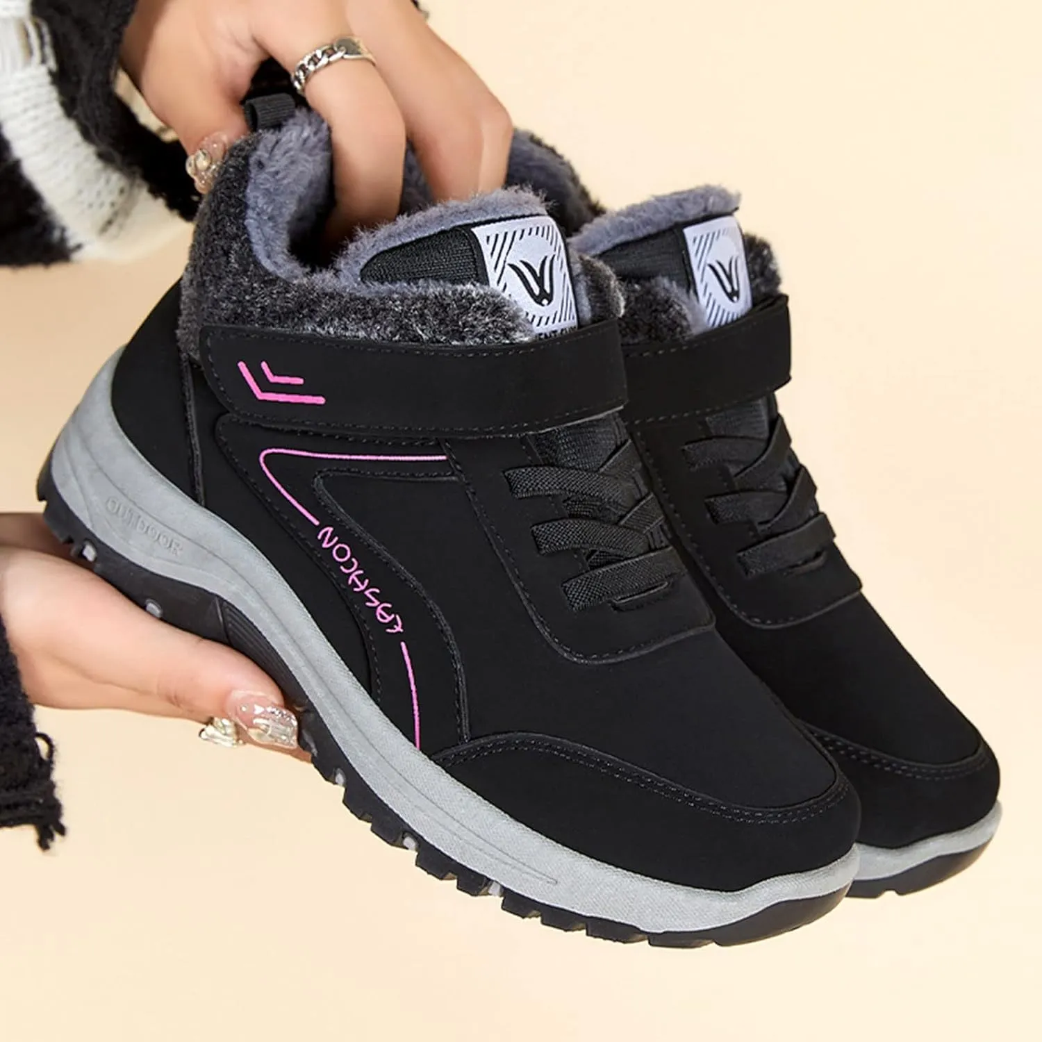 Work Boots for Men Slip On Hiking Sneakers Comfortable Warm Womens Working Shoes Business Casual Outdoor Botas Waterproof Soft Toe Work Hike Grounded Footwear