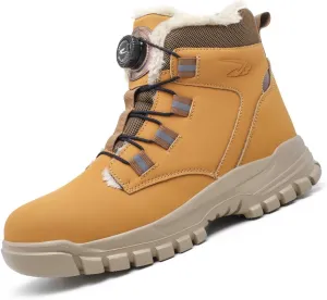work boots for mensteel toe boots for womenConstruction Site Winter Warm Protective BootsAnti-smash Anti-puncture Work Boots